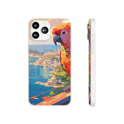 Vibrant Parrot Flexi Case - Colorwink