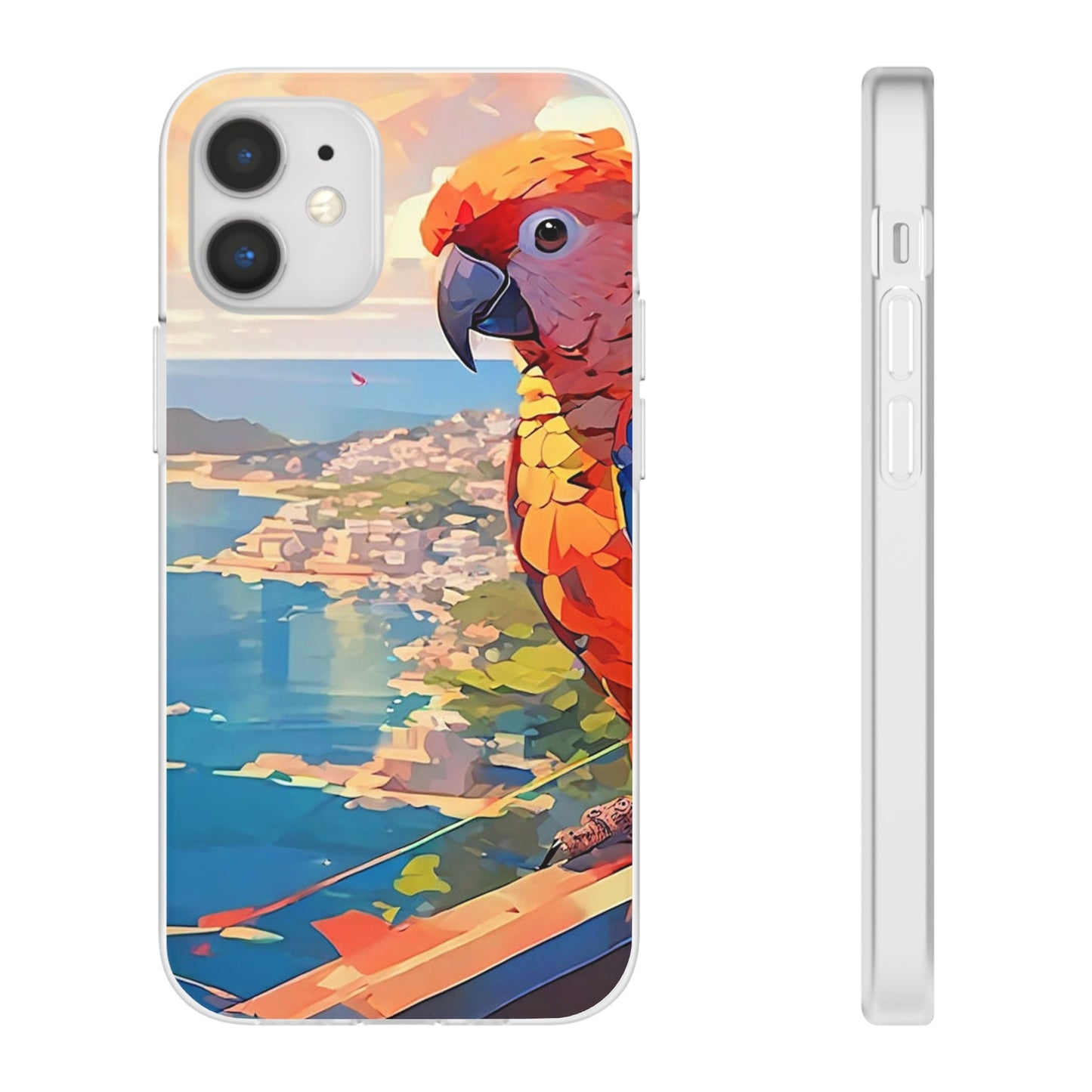 Vibrant Parrot Flexi Case - Colorwink