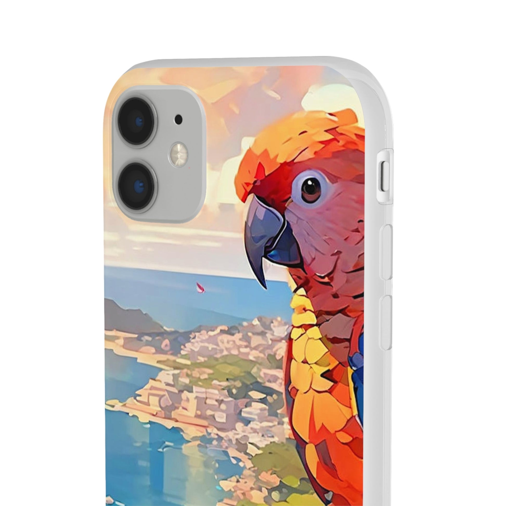 Vibrant Parrot Flexi Case - Colorwink