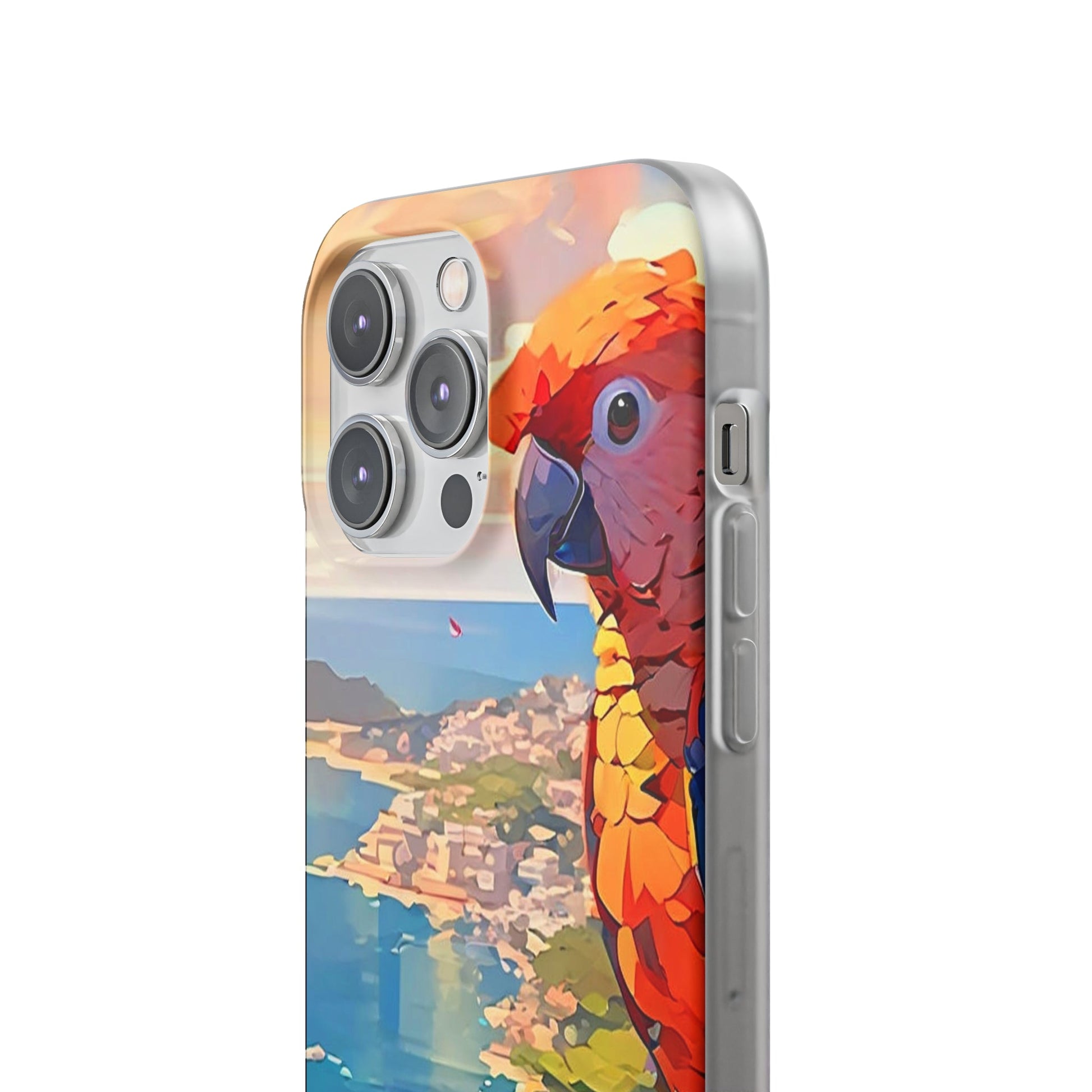 Vibrant Parrot Flexi Case - Colorwink