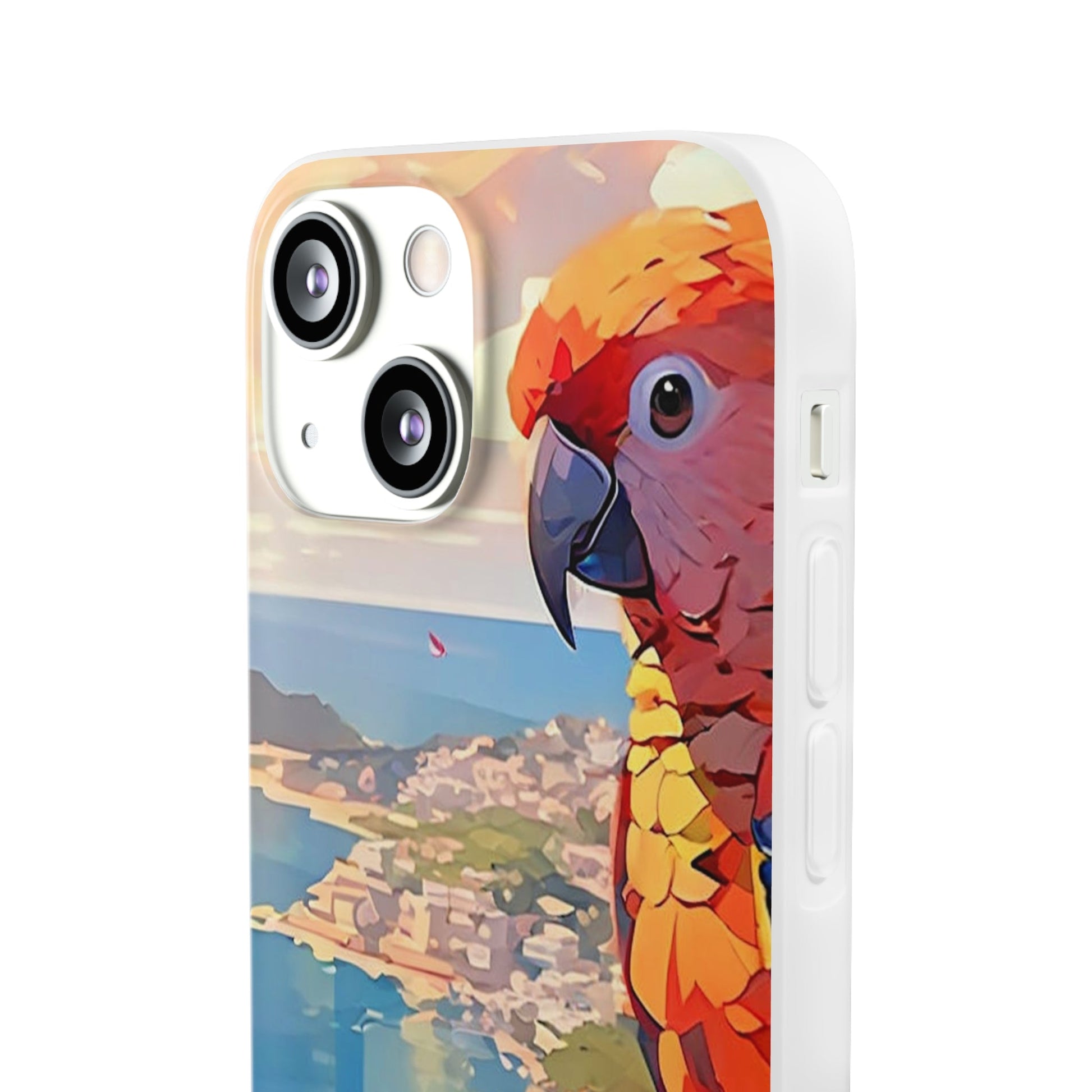 Vibrant Parrot Flexi Case - Colorwink