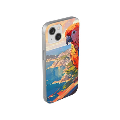 Vibrant Parrot Flexi Case - Colorwink