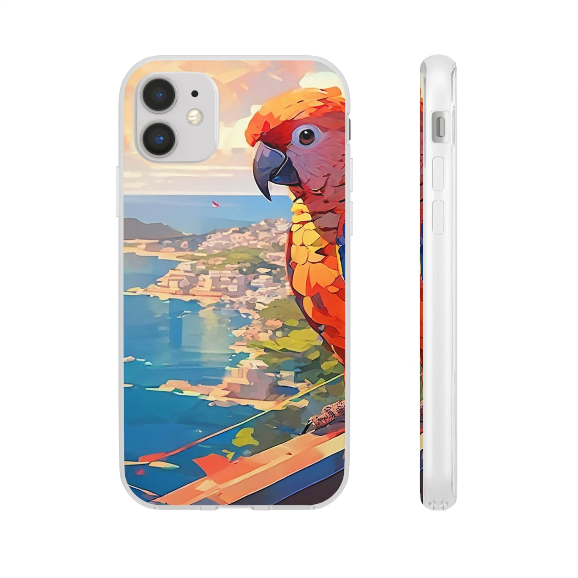 Vibrant Parrot Flexi Case - Colorwink