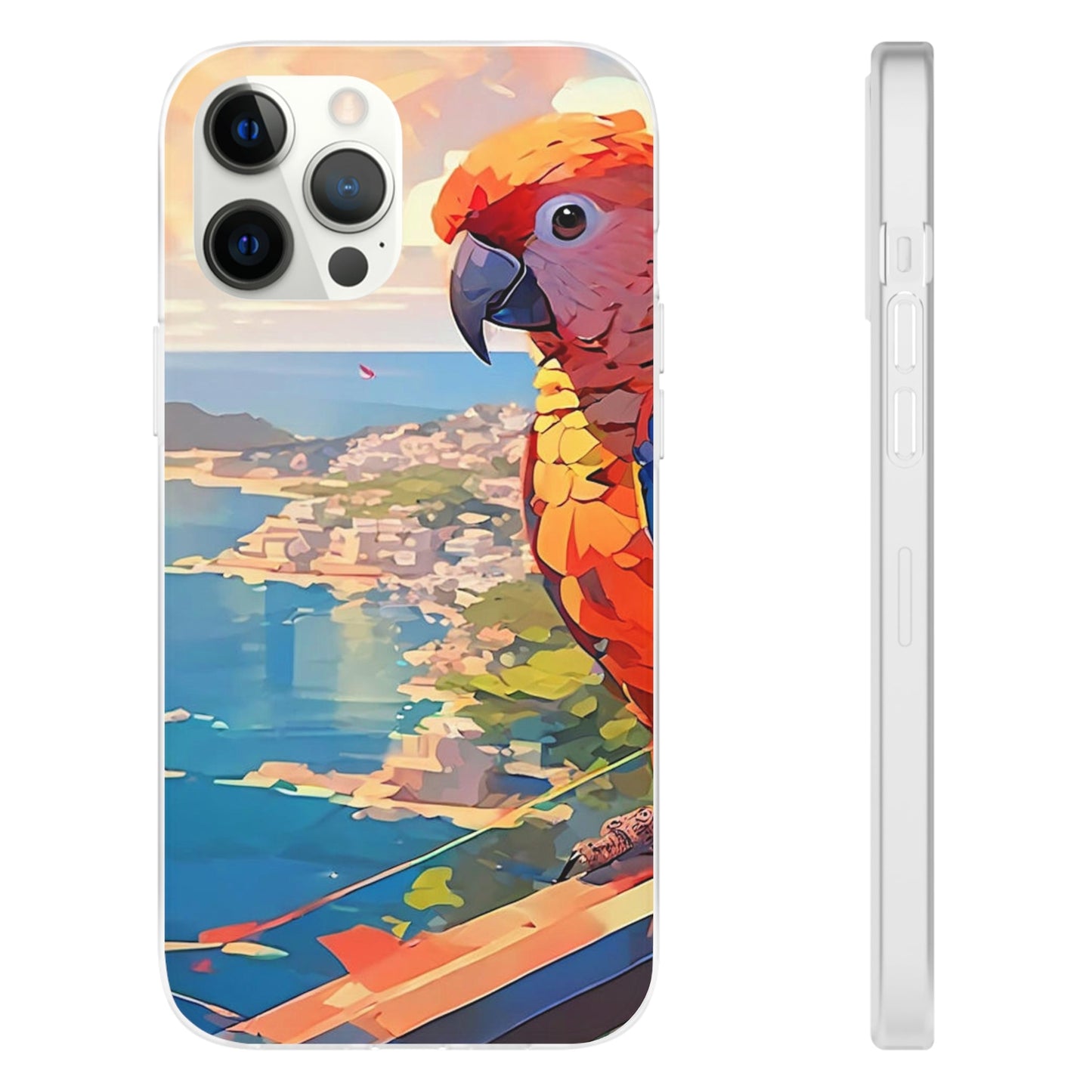 Vibrant Parrot Flexi Case - Colorwink