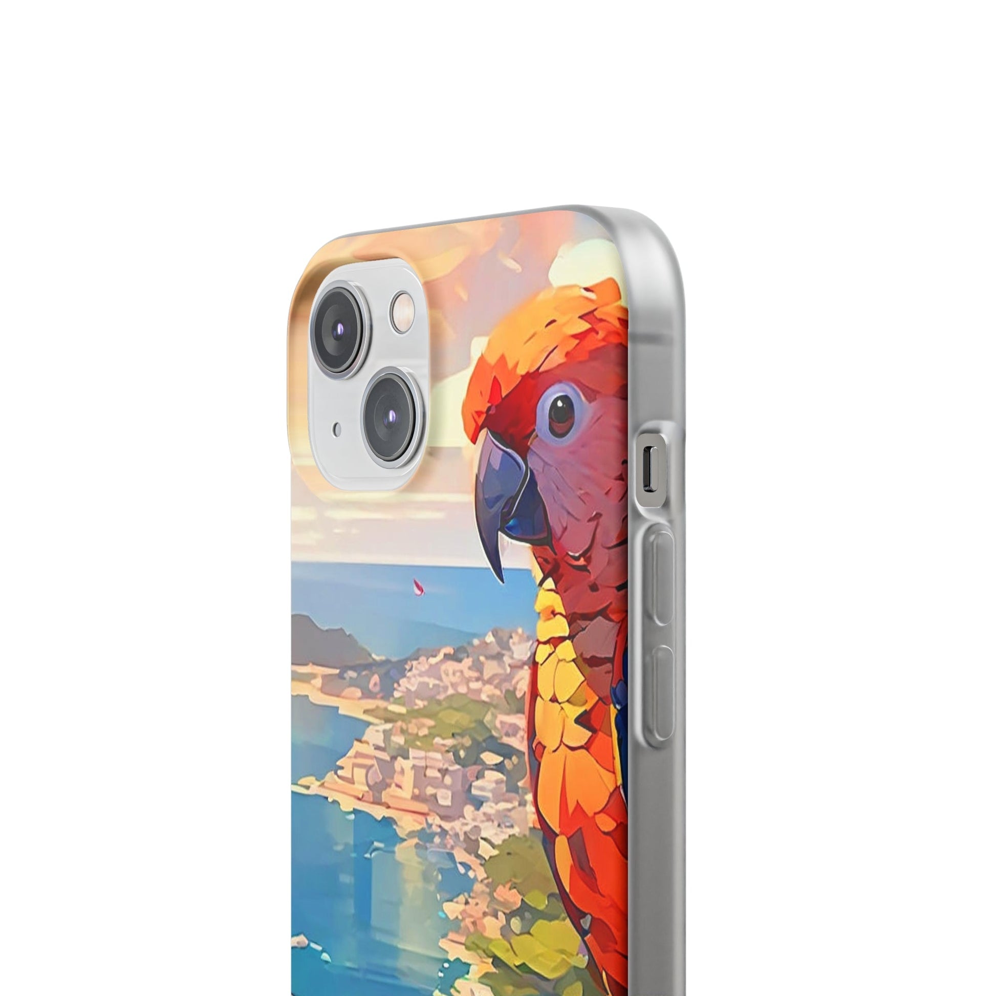 Vibrant Parrot Flexi Case - Colorwink