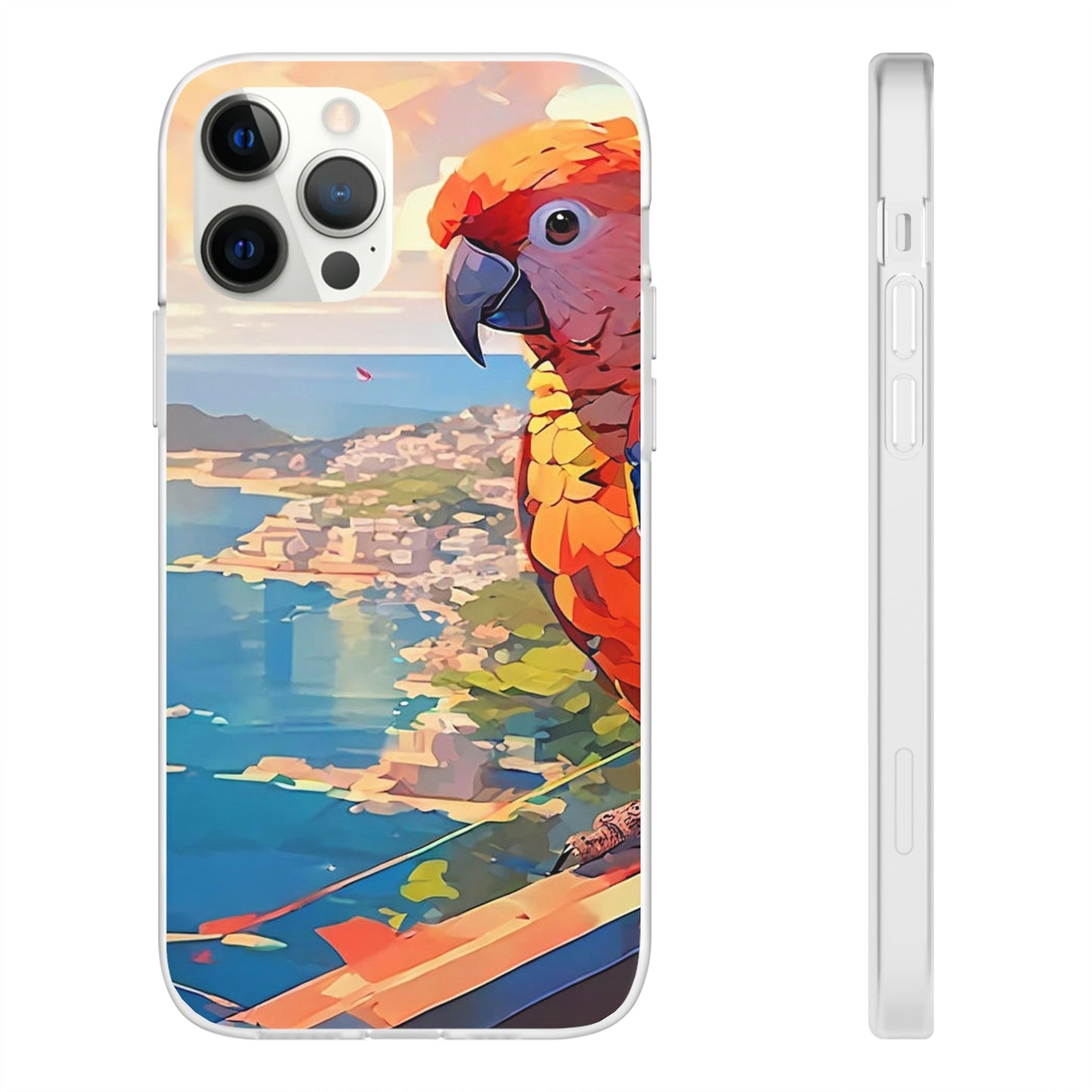 Vibrant Parrot Flexi Case - Colorwink