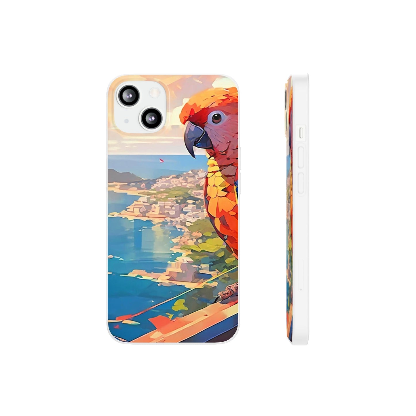 Vibrant Parrot Flexi Case - Colorwink