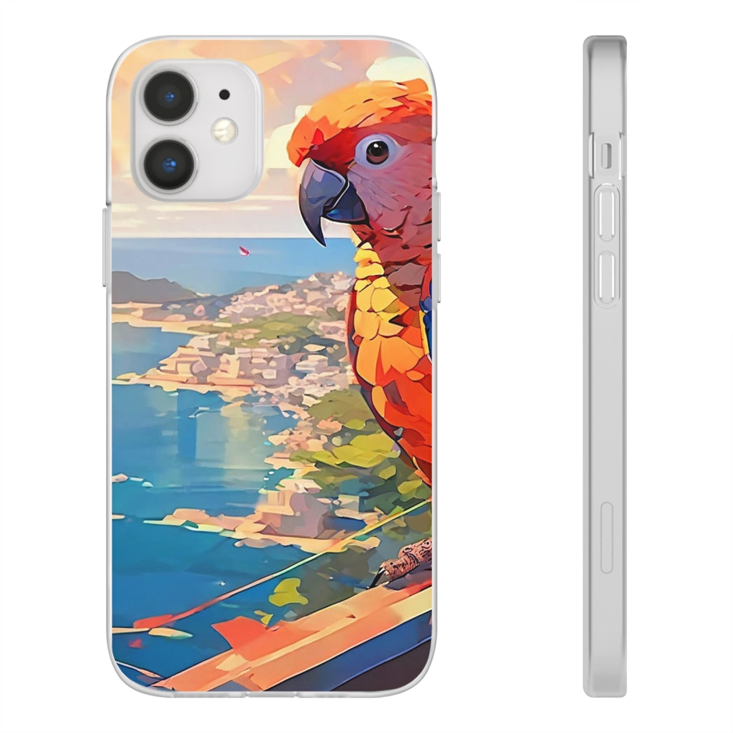 Vibrant Parrot Flexi Case - Colorwink