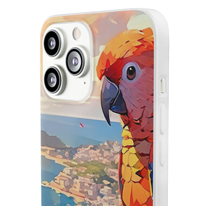 Vibrant Parrot Flexi Case - Colorwink