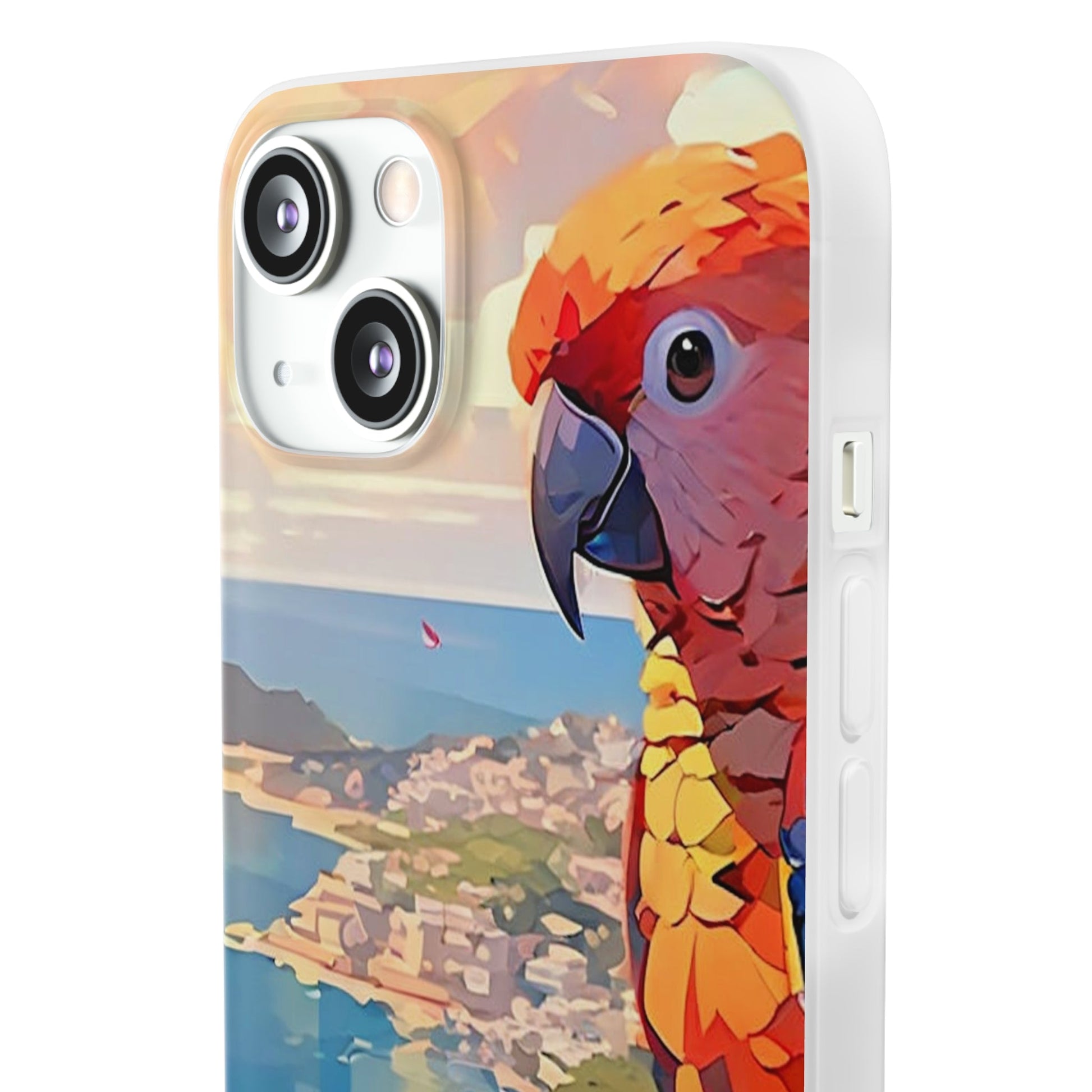 Vibrant Parrot Flexi Case - Colorwink