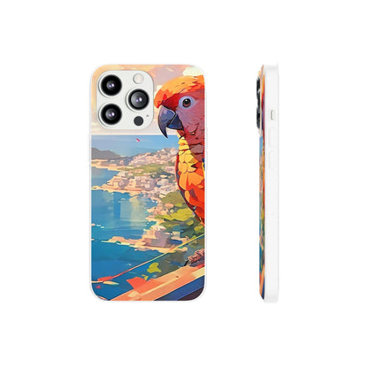 Vibrant Parrot Flexi Case - Colorwink