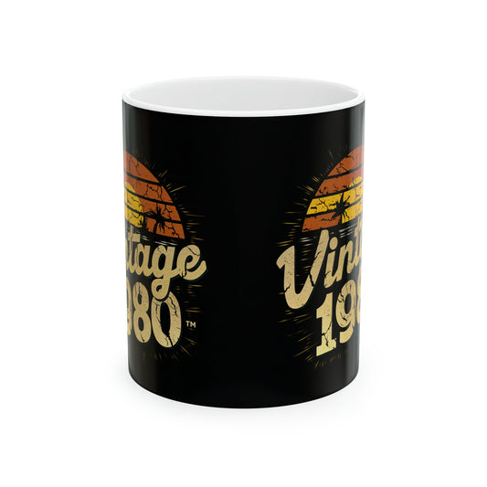 Vintage 1980 Coffee Mug - Colorwink