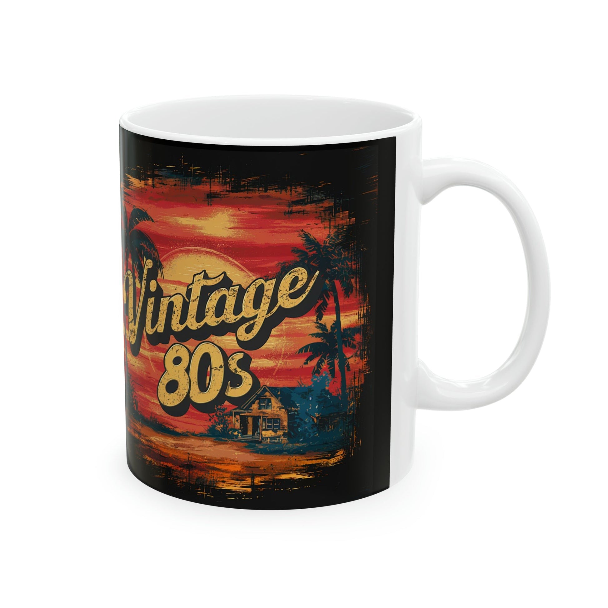 Vintage 80's Coffee Mug - Colorwink