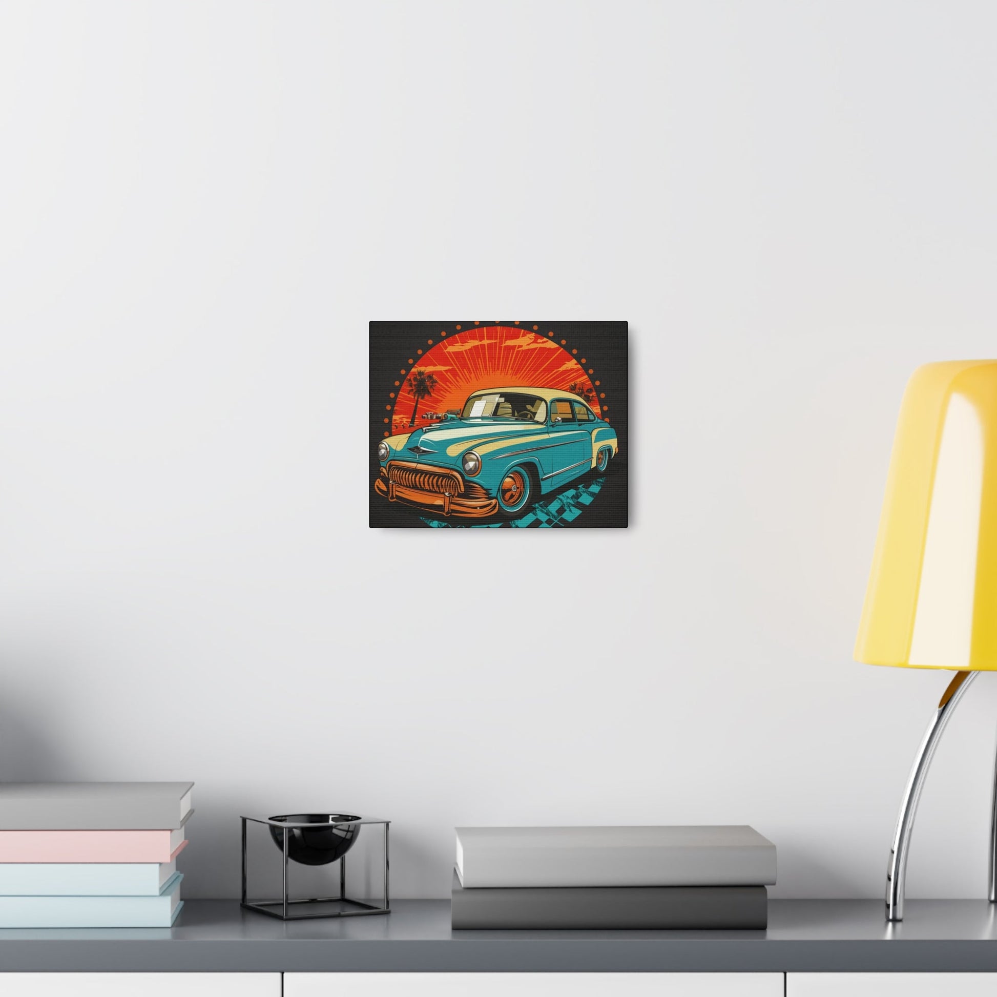 Vintage Car Art Canvas - Colorwink