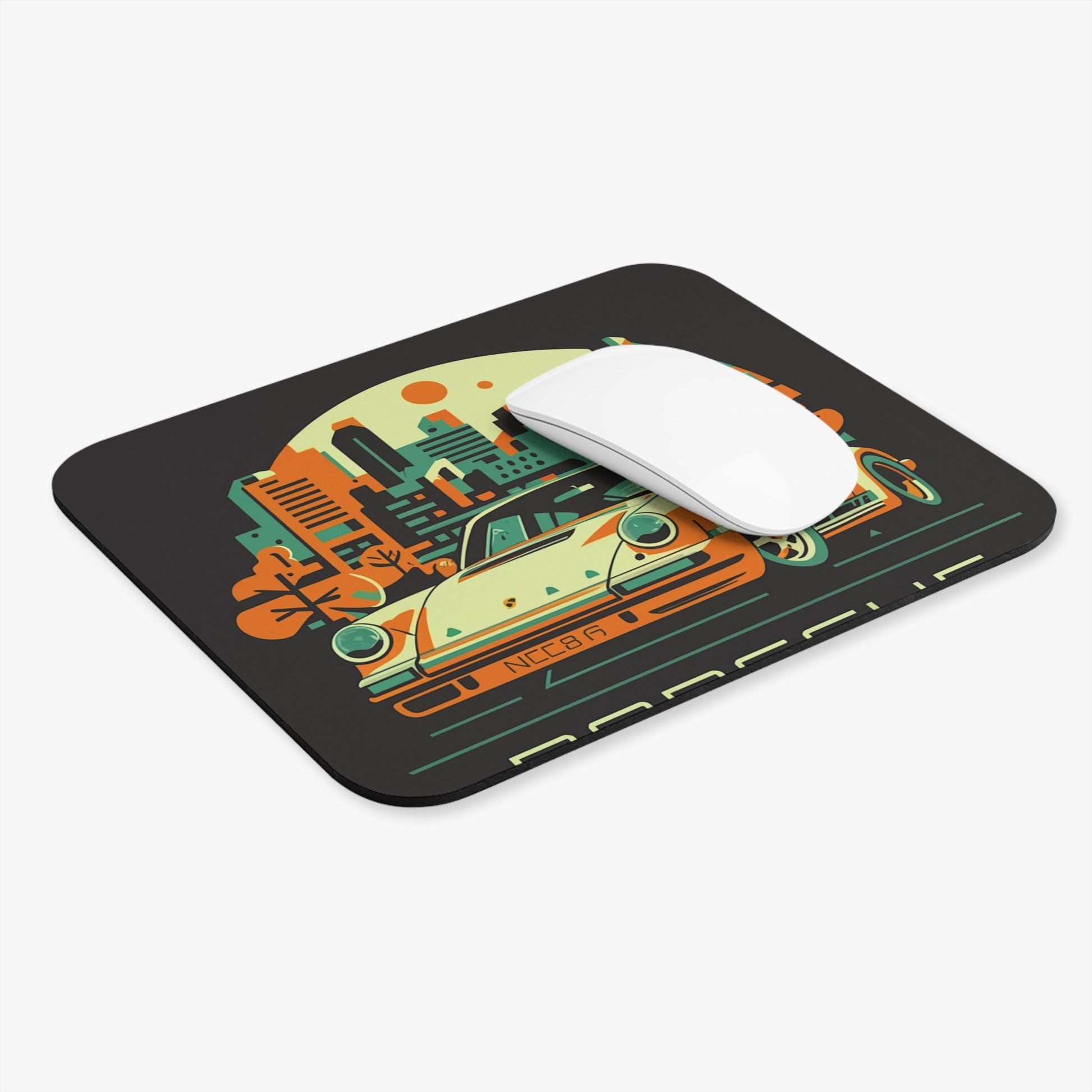 Vintage Porsche Mouse Pad - Colorwink