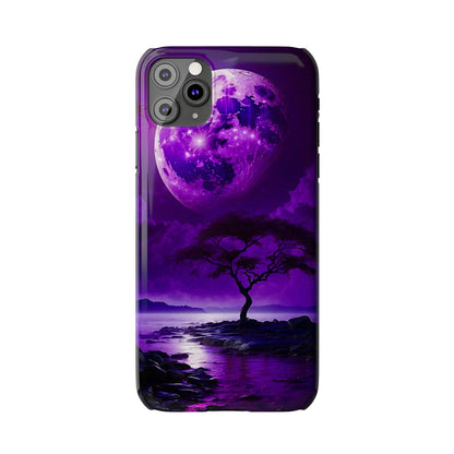 Violet Moon Slim Phone Case - Colorwink