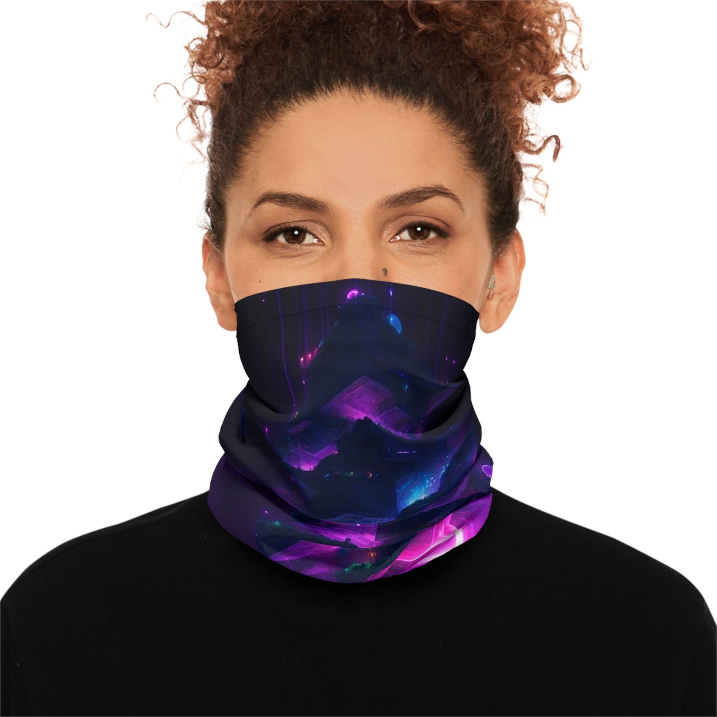 Violet Sky Neck Gaiter - Colorwink