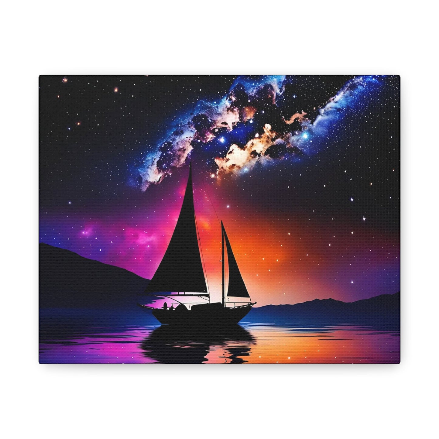 Voyage Ship View Canvas - Colorwink