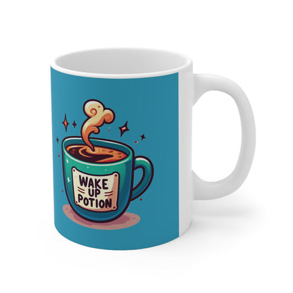 Wake Up Potion Ceramic Mug - Colorwink