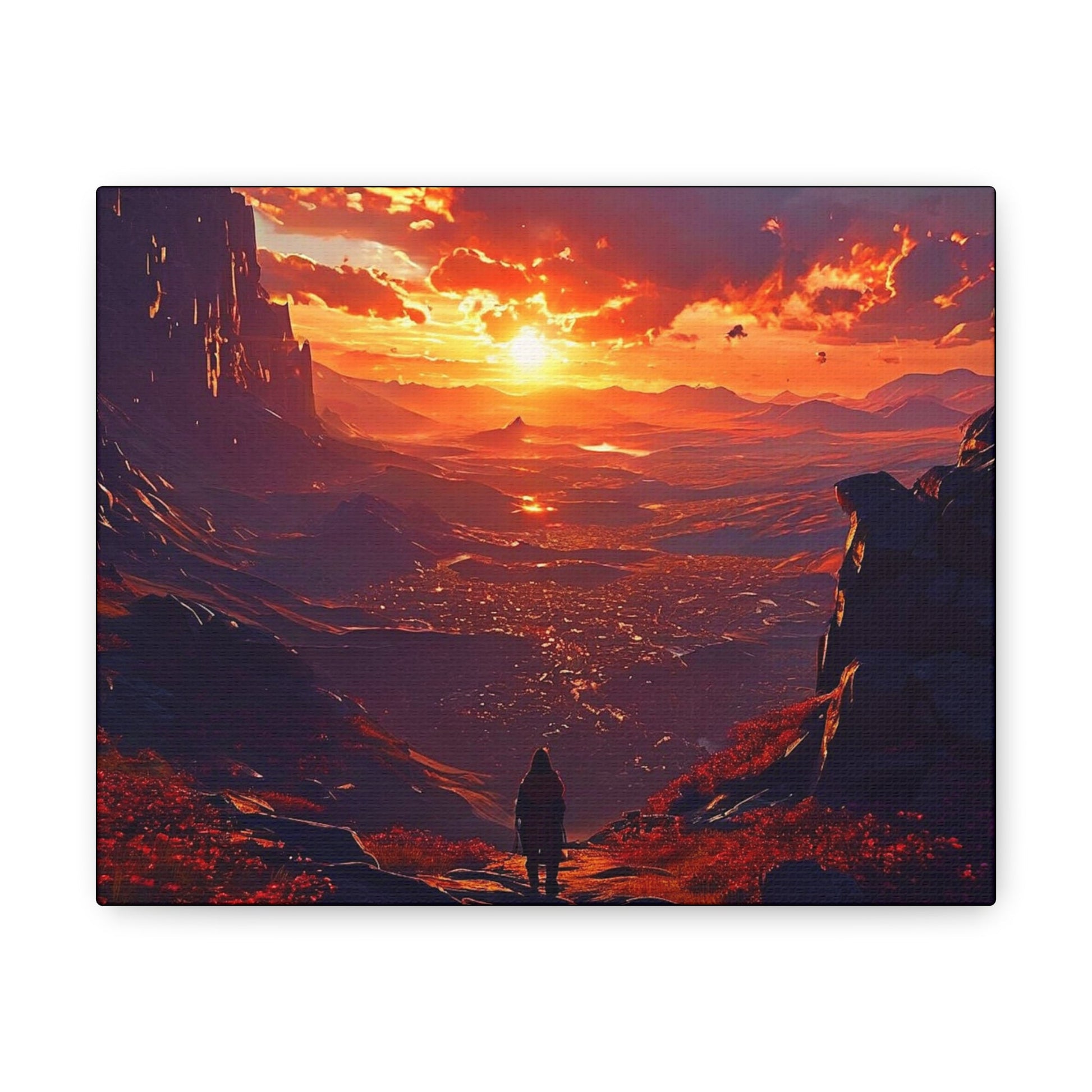 Wandering Soul Art Canvas - Colorwink