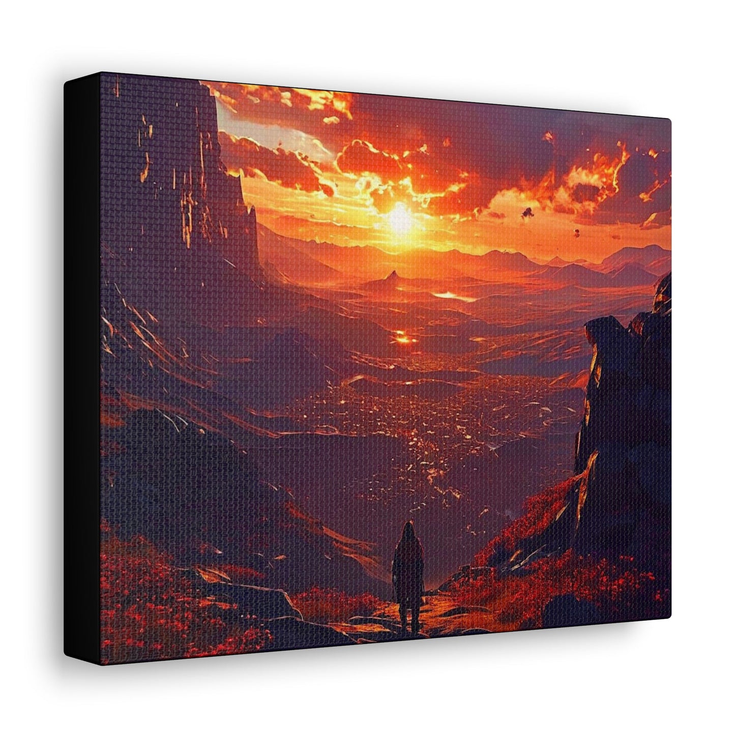 Wandering Soul Art Canvas - Colorwink