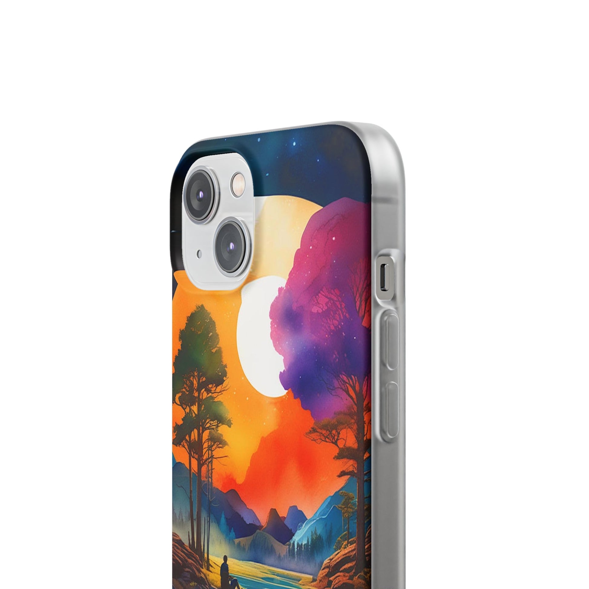 Watercolor Illustration Flexi Case - Colorwink