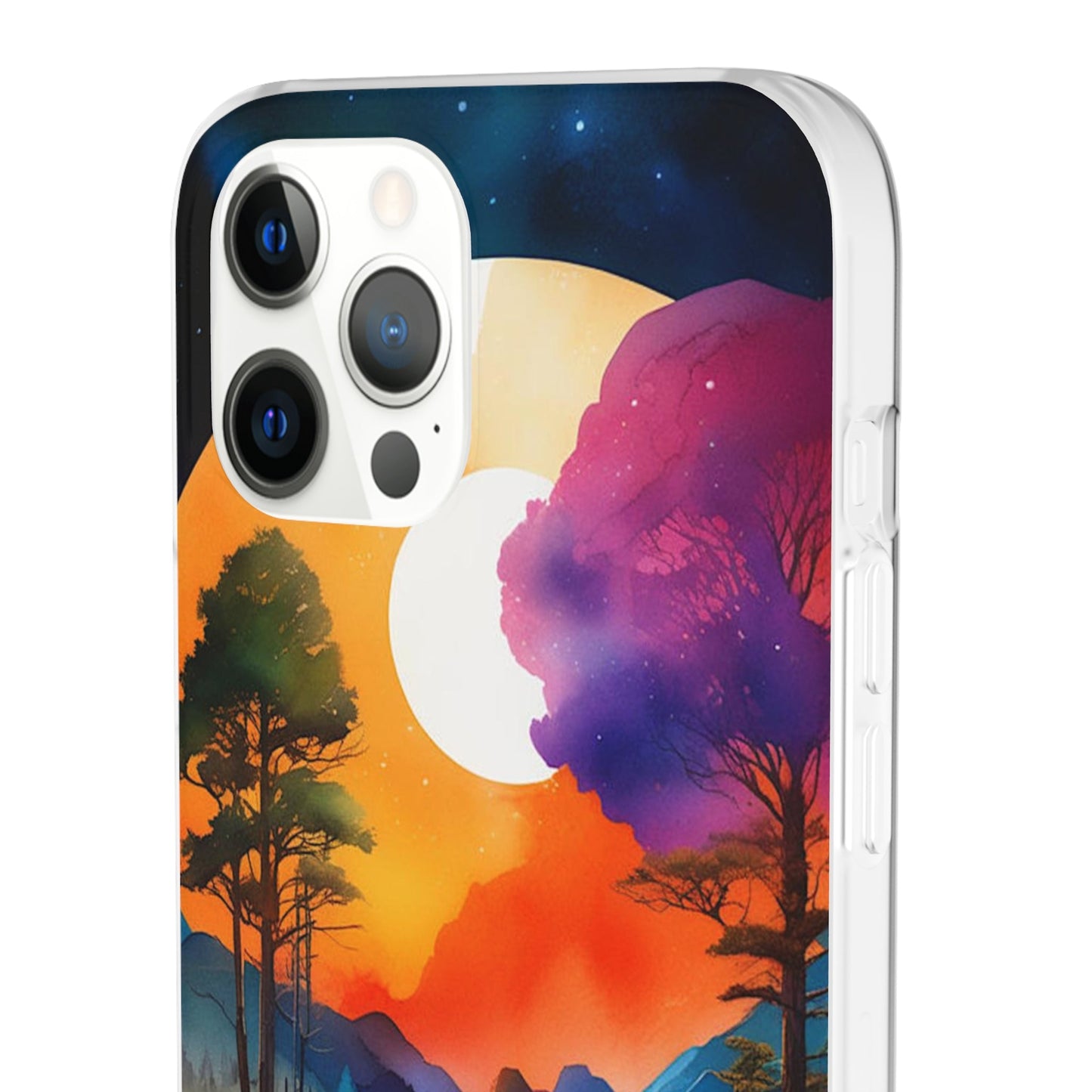 Watercolor Illustration Flexi Case - Colorwink