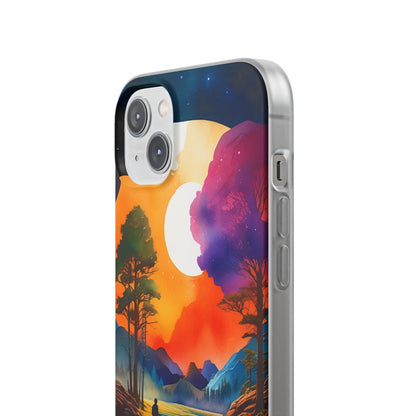 Watercolor Illustration Flexi Case - Colorwink