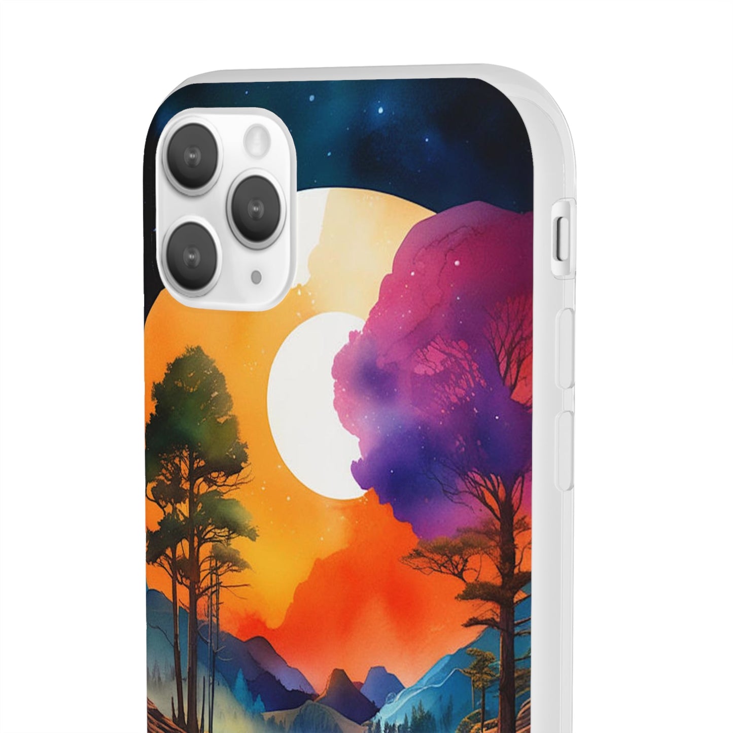 Watercolor Illustration Flexi Case - Colorwink