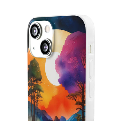 Watercolor Illustration Flexi Case - Colorwink