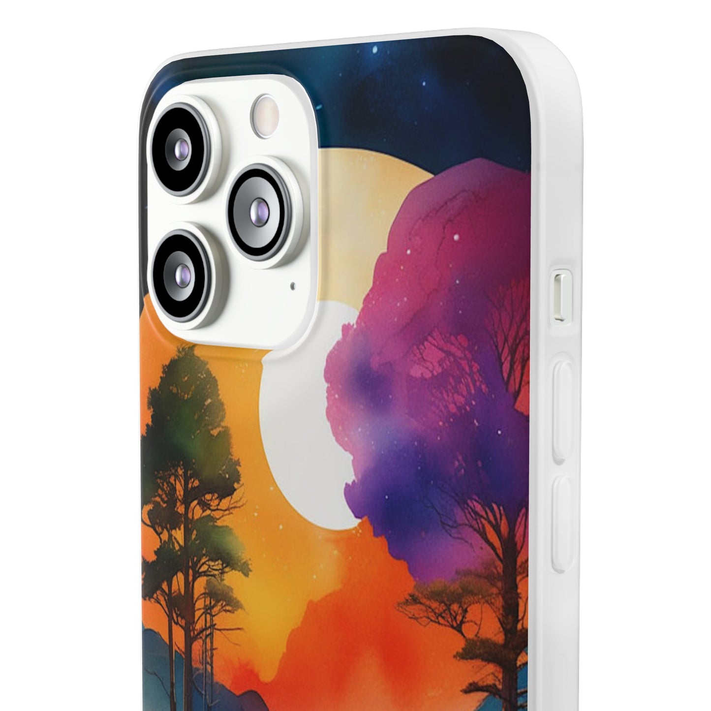 Watercolor Illustration Flexi Case - Colorwink