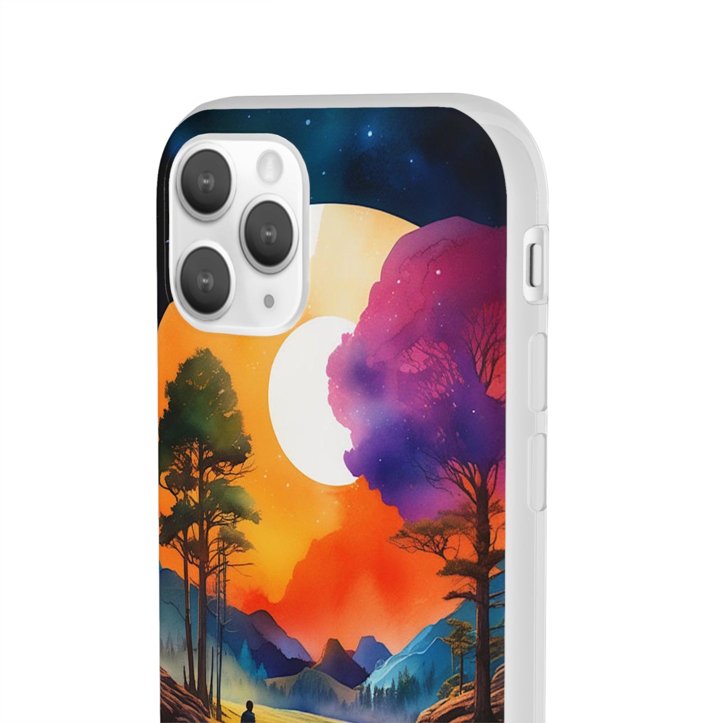 Watercolor Illustration Flexi Case - Colorwink