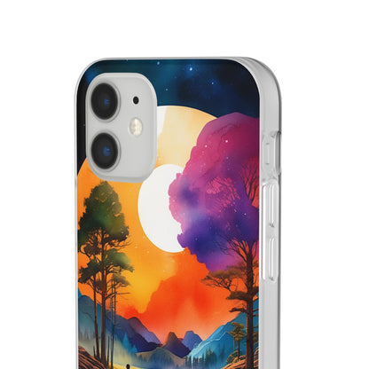 Watercolor Illustration Flexi Case - Colorwink