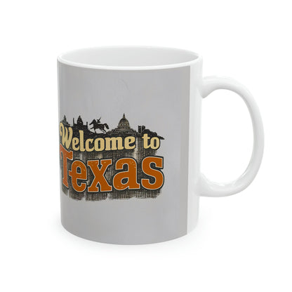 Welcome To Texas Mug - Colorwink