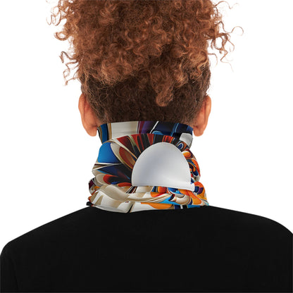 White Sunflower Neck Gaiter - Colorwink