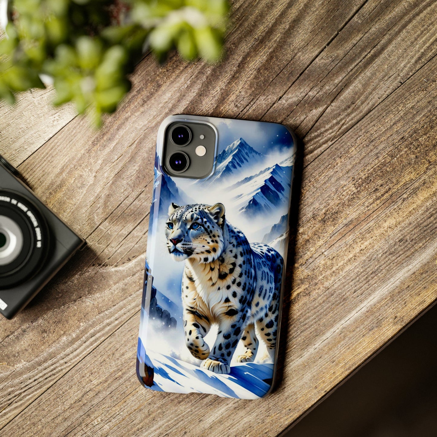 White Tiger Slim Phone Case - Colorwink