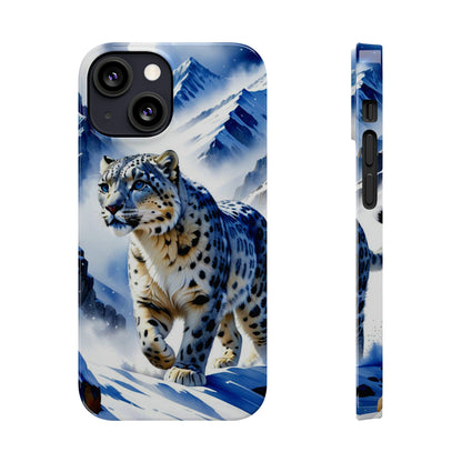 White Tiger Slim Phone Case - Colorwink