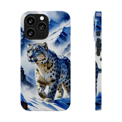 White Tiger Slim Phone Case - Colorwink