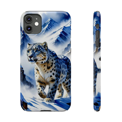 White Tiger Slim Phone Case - Colorwink