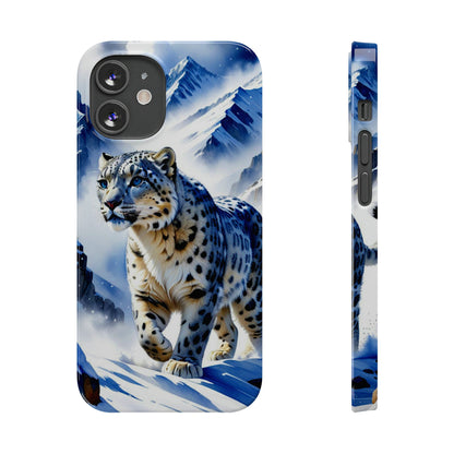 White Tiger Slim Phone Case - Colorwink