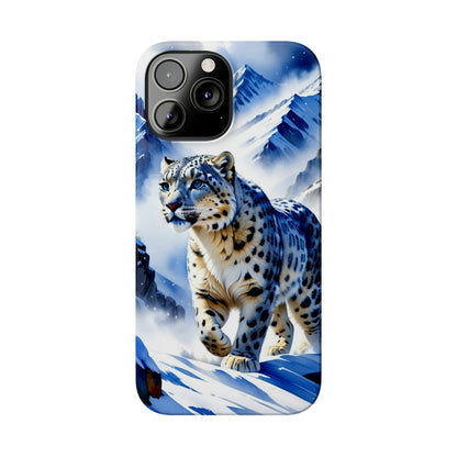 White Tiger Slim Phone Case - Colorwink