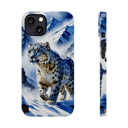 White Tiger Slim Phone Case - Colorwink