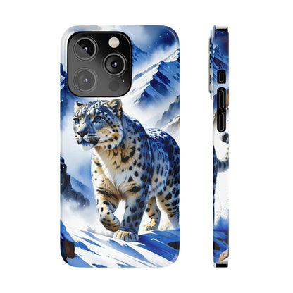 White Tiger Slim Phone Case - Colorwink