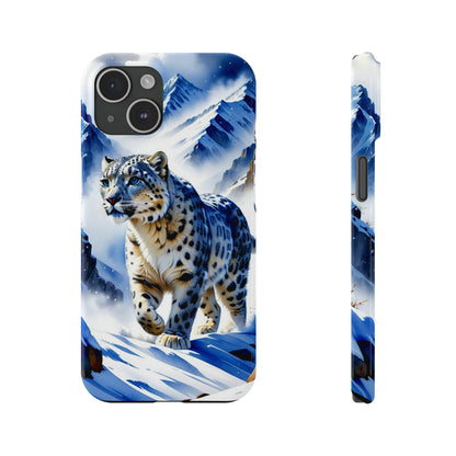 White Tiger Slim Phone Case - Colorwink