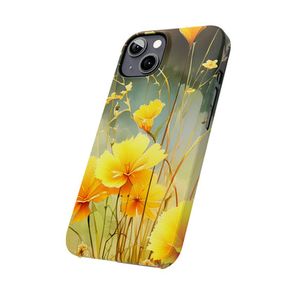 Wild Flower Slim Phone Case - Colorwink