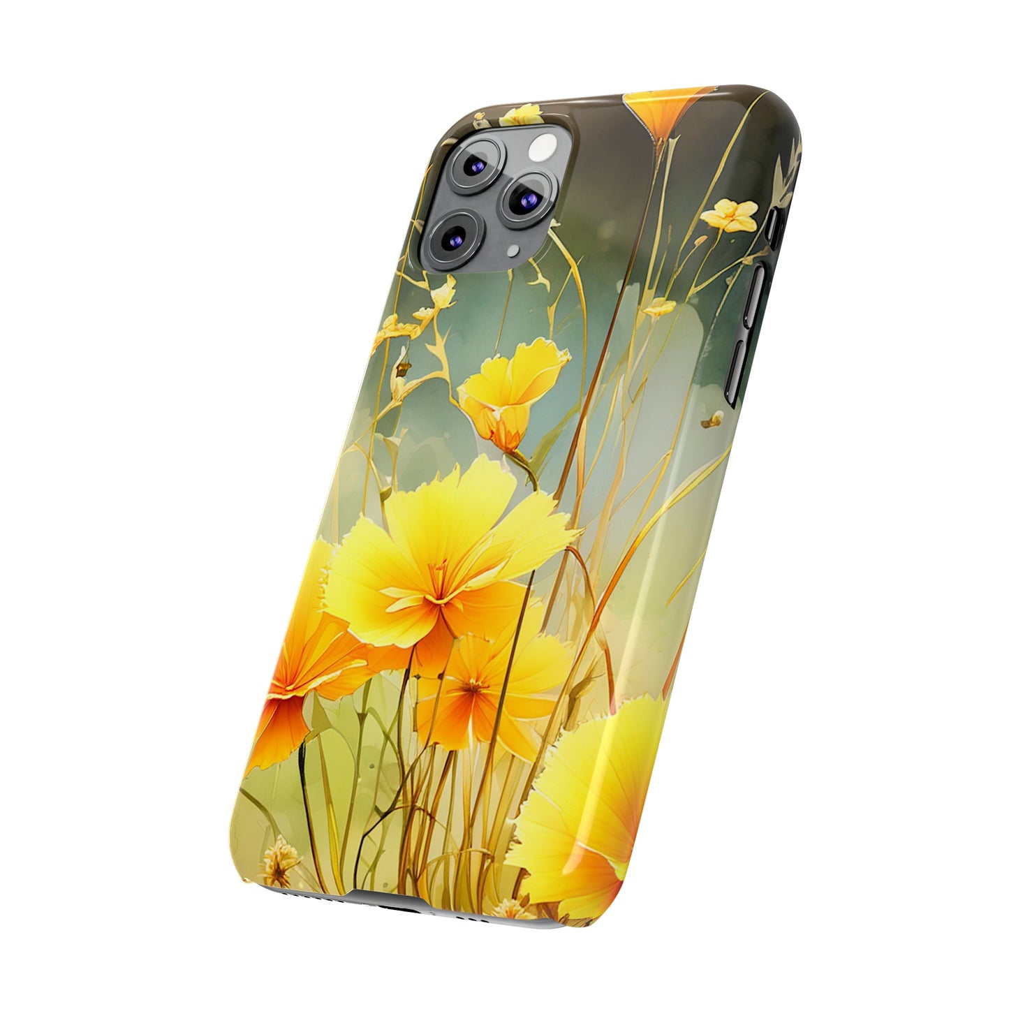 Wild Flower Slim Phone Case - Colorwink