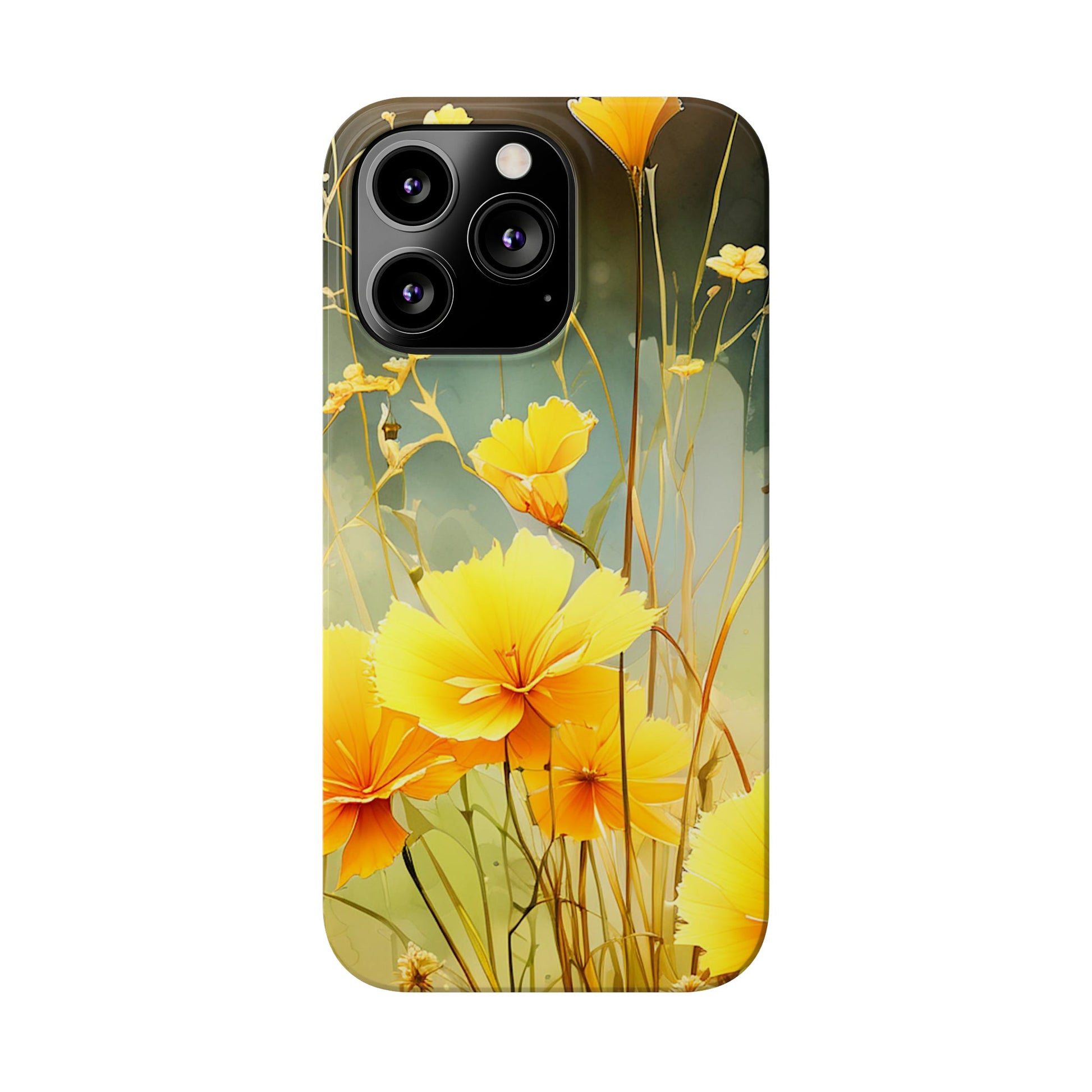 Wild Flower Slim Phone Case - Colorwink