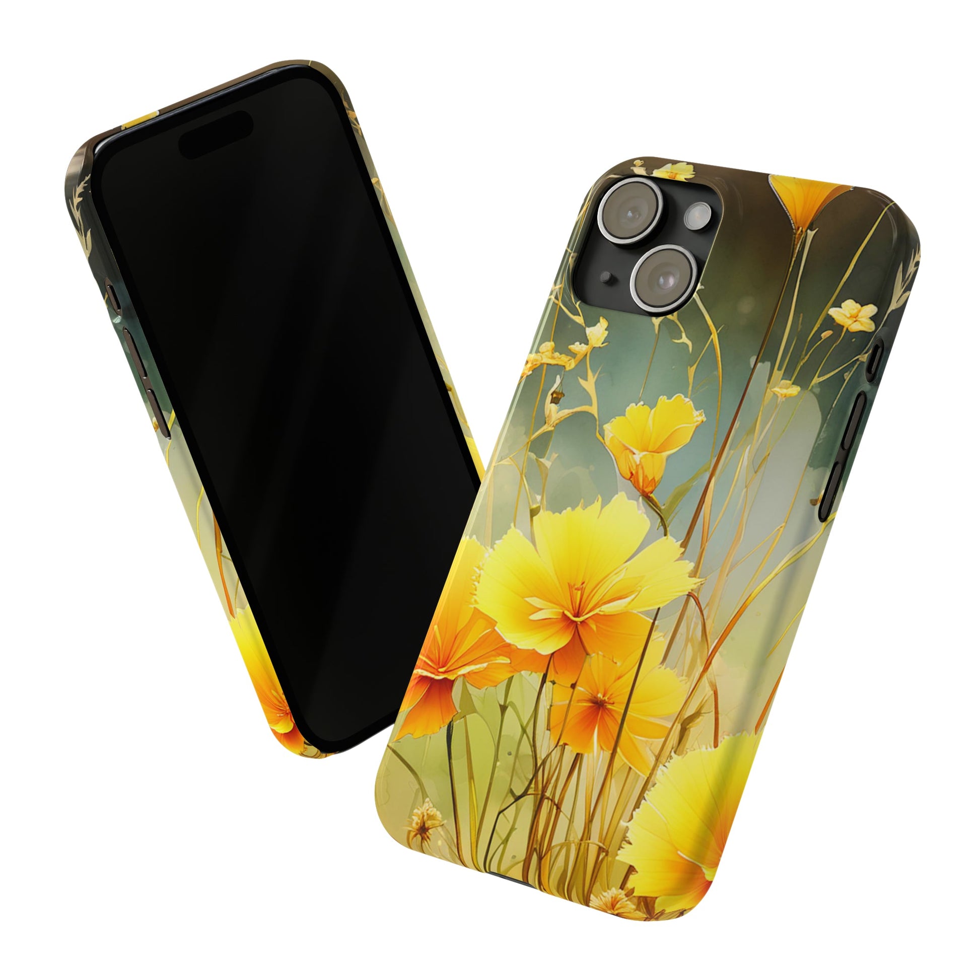 Wild Flower Slim Phone Case - Colorwink