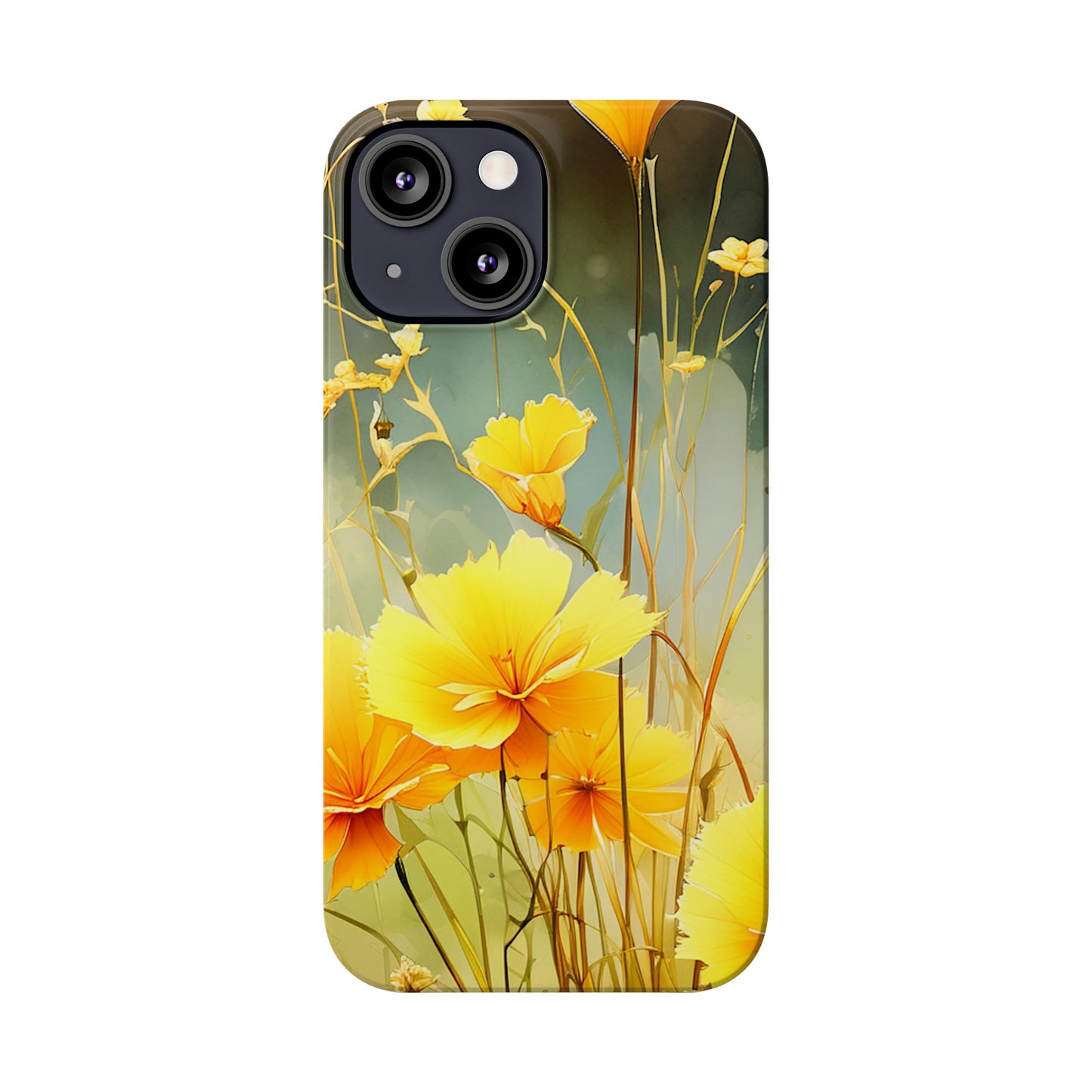 Wild Flower Slim Phone Case - Colorwink