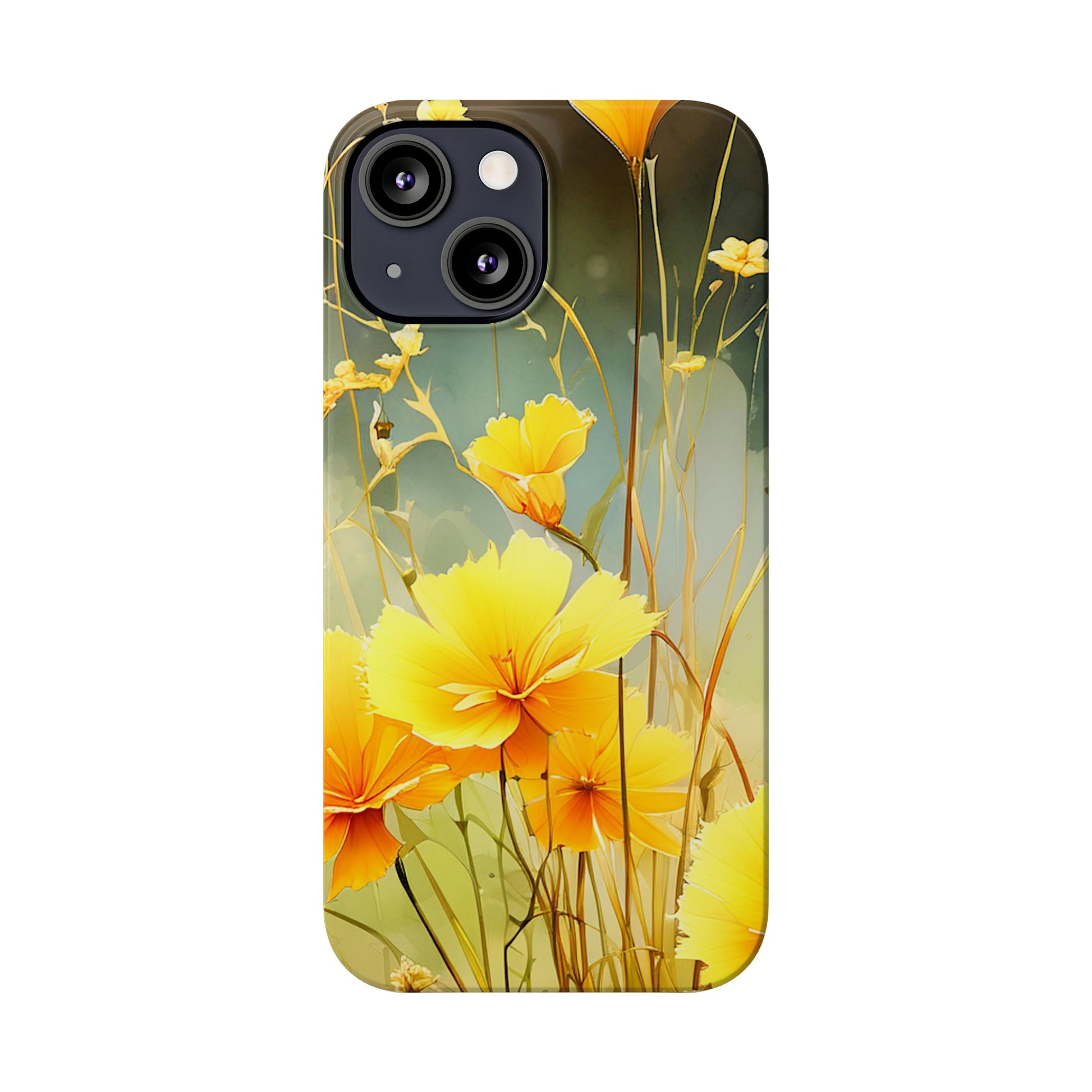 Wild Flower Slim Phone Case - Colorwink